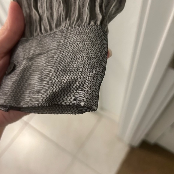 Gray Alberta Ferretti Top ASO Blair Waldorf on Gossip Girl Size 8 - Picture 5 of 16